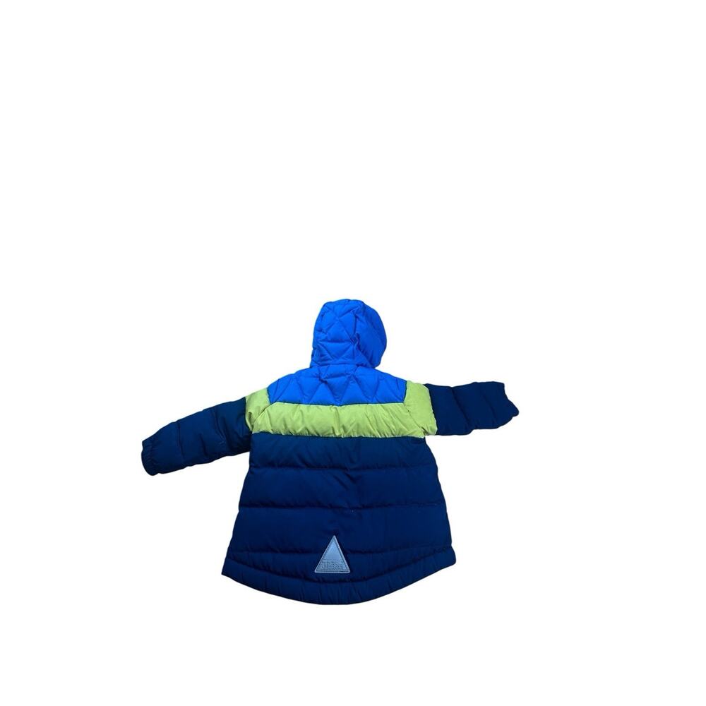Toddlers L.L. Bean Down Zip Up Colorblock Winter Puffer Jacket Size 2T - Picture 7 of 10